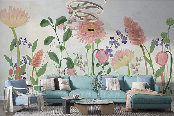 Malerei von Blumen und Pflanzen Malerei von Blumen und Pflanzen