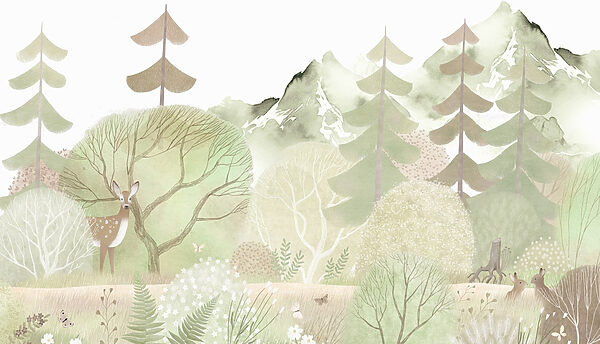 Hirsche im Wald Hirsche im Wald
