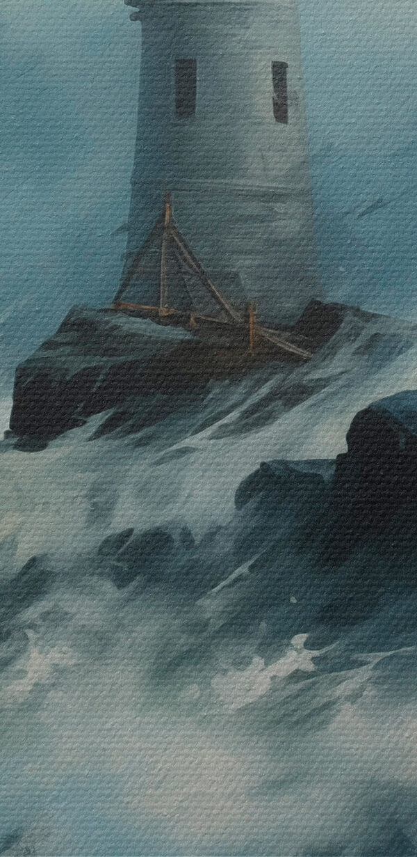 Leuchtturm im Meer Leuchtturm im Meer