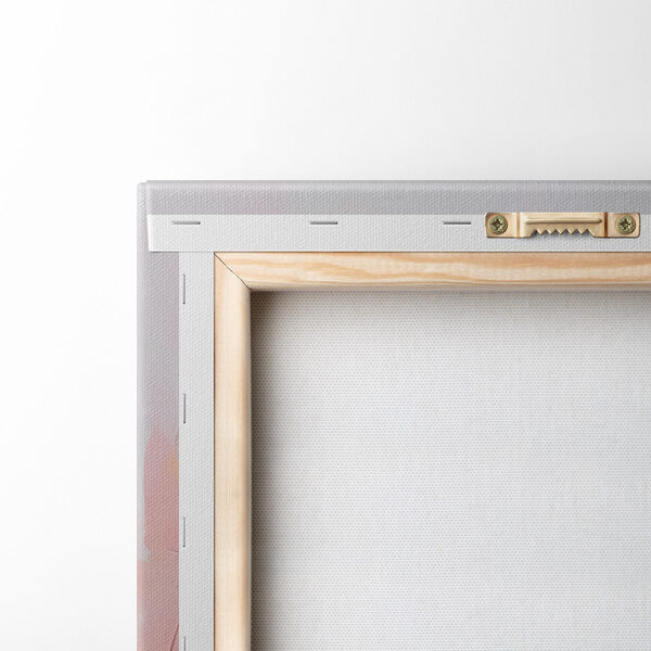 Painting of flowers on a wall