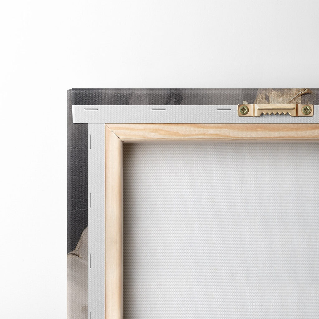 Elegant flower on a dark canvas