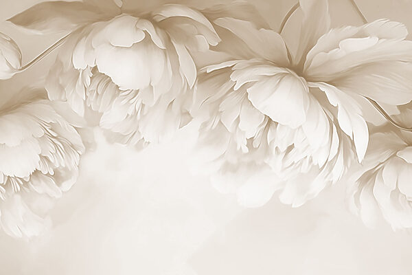 Delicate floral pattern in soft hues