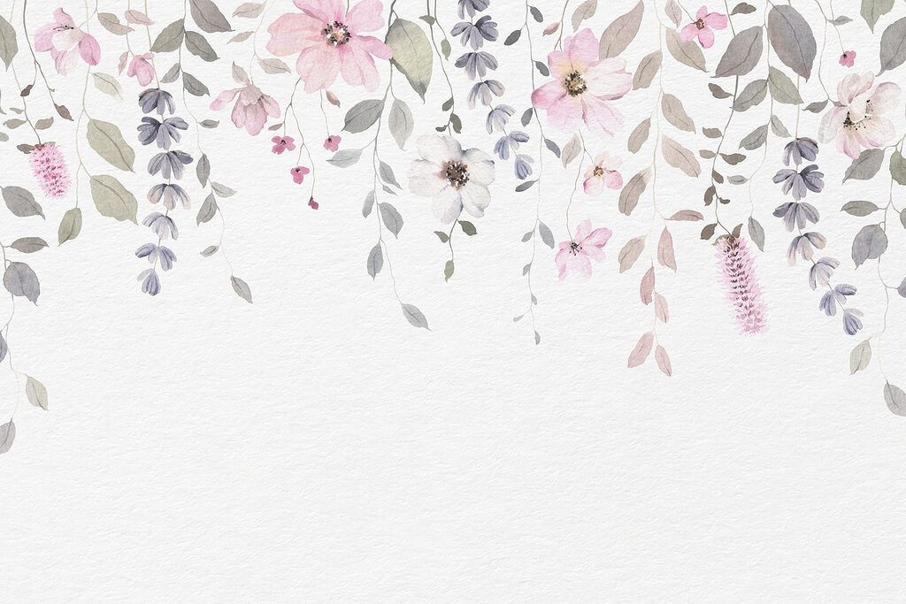 Zarte Blüten und sanftes Grün Zarte Blüten und sanftes Grün