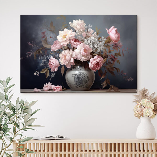 Vase mit Blumen Vase mit Blumen