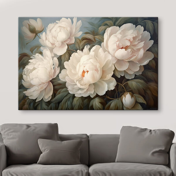 Wandbilder Malerei von weißen Blumen (Artikelnummer: s43091) Wandbilder Wandbilder Malerei von weißen Blumen (Artikelnummer: s43091)