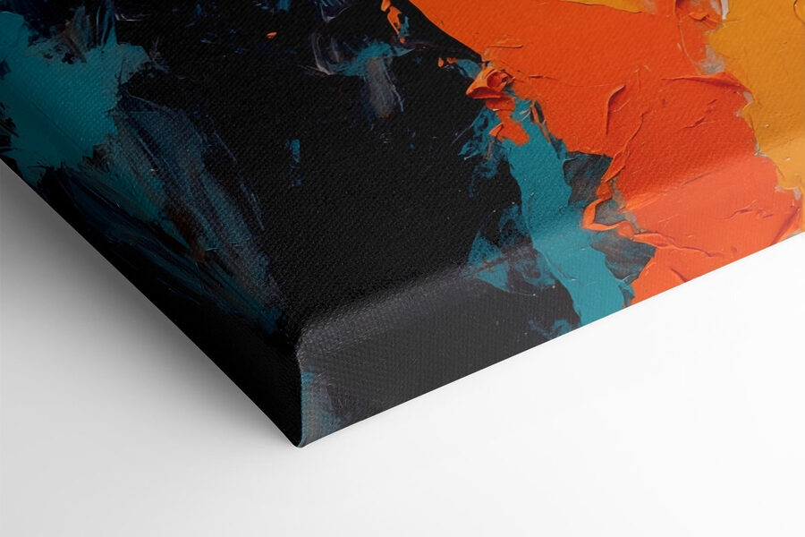 Lebendige Strudel aus Farbe und Textur Lebendige Strudel aus Farbe und Textur