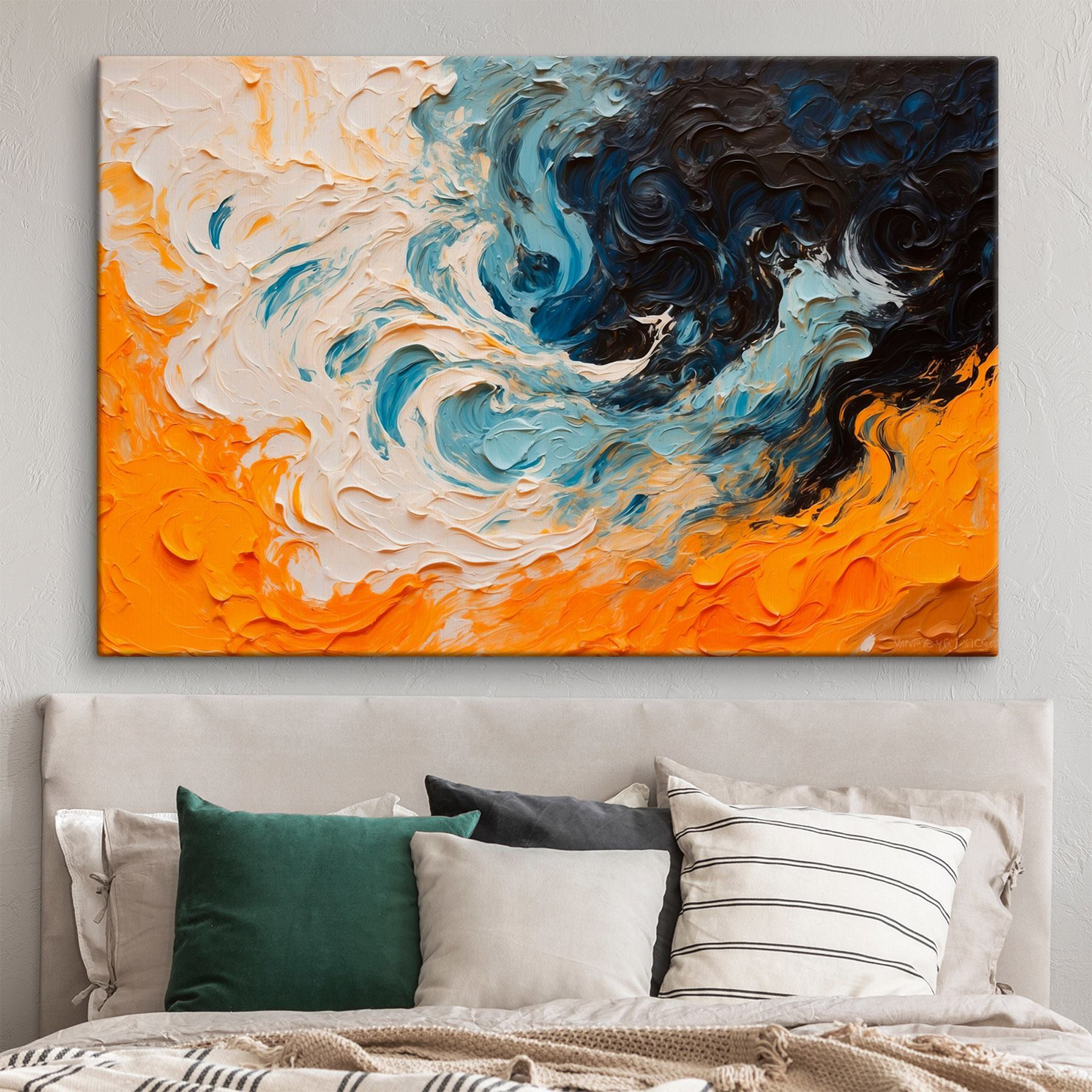 Painting of different colors Painting of different colors