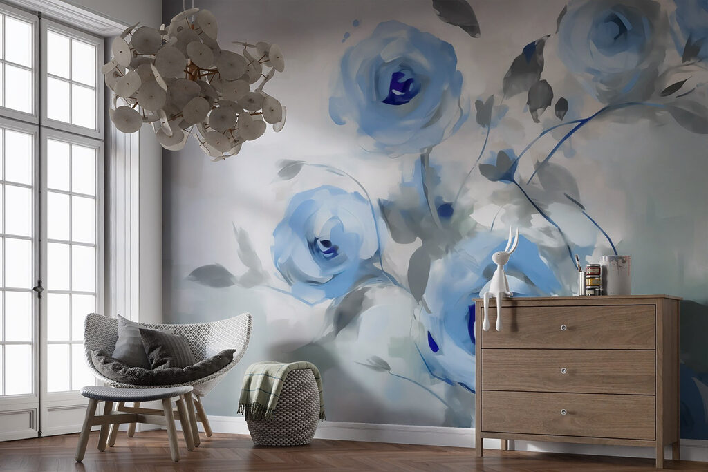 w03358pir19mr 1024x683 - Malerei von blauen Blumen