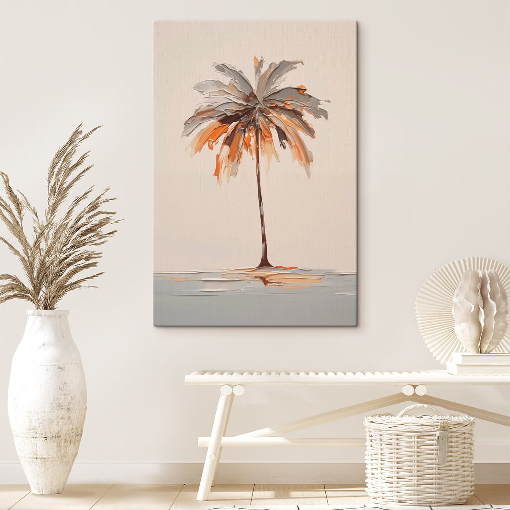 Painting of a palm tree