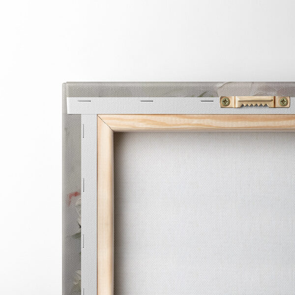 Painting of flowers in a bucket