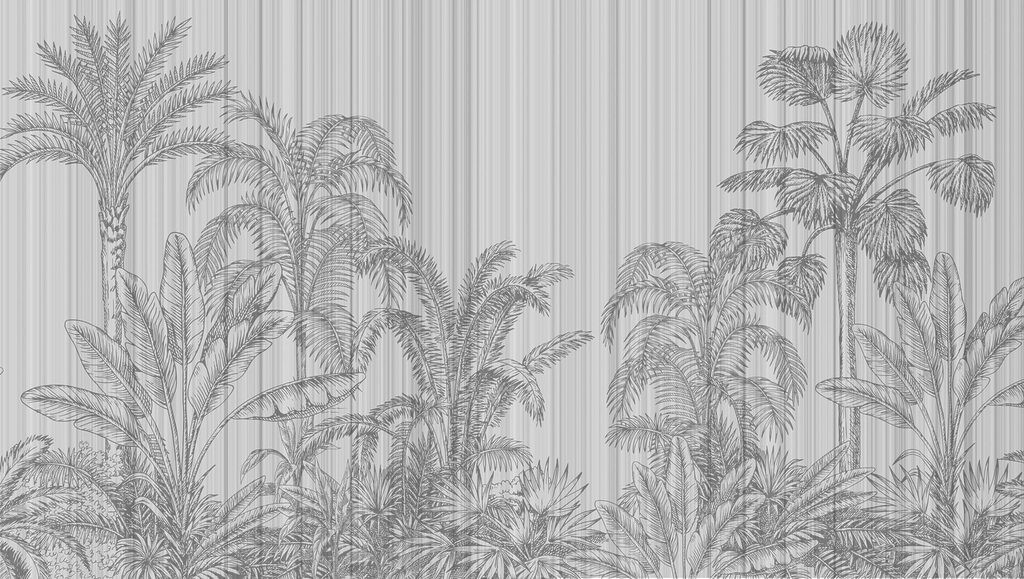 Grauer und weißer Hintergrund mit Palmen Grauer und weißer Hintergrund mit Palmen