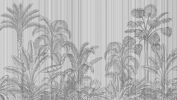 Grauer und weißer Hintergrund mit Palmen Grauer und weißer Hintergrund mit Palmen