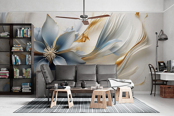 Delicate petals in soft hues