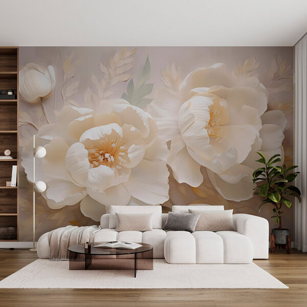 Elegante Blüten mit zarten Blütenblättern geschmückt Elegante Blüten mit zarten Blütenblättern geschmückt