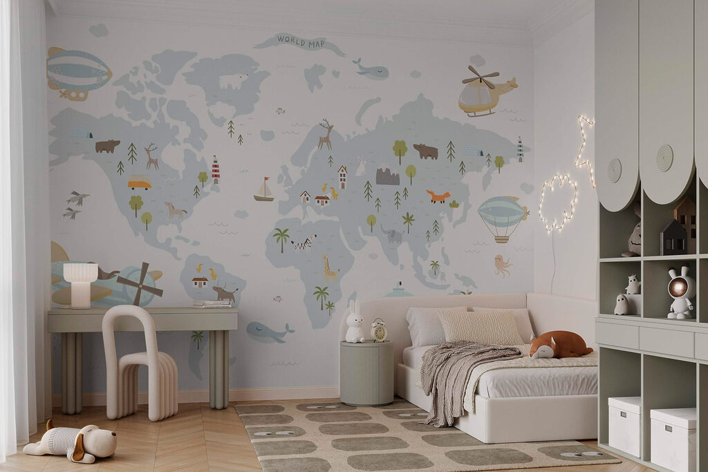 Map of the world Map of the world