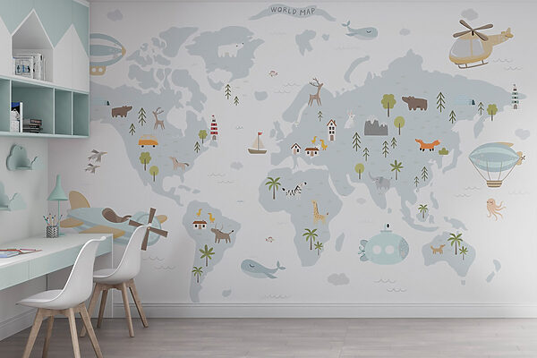Karte der Welt Karte der Welt
