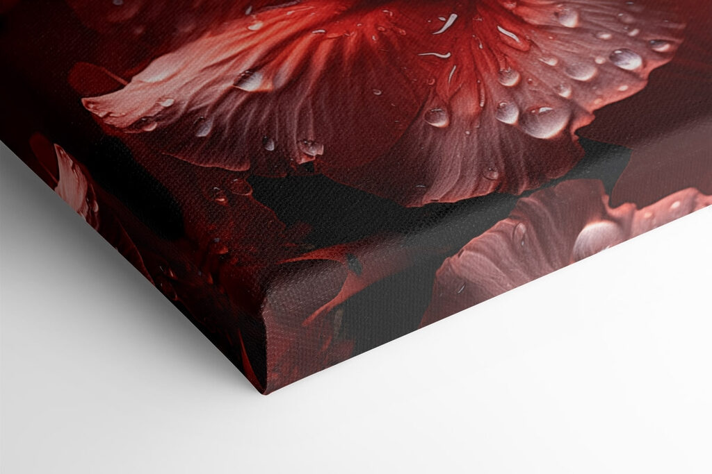 Group of red flowers