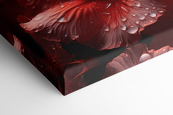 Group of red flowers