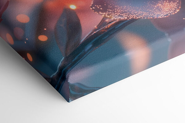 Delicate blooms in soft pastel hues