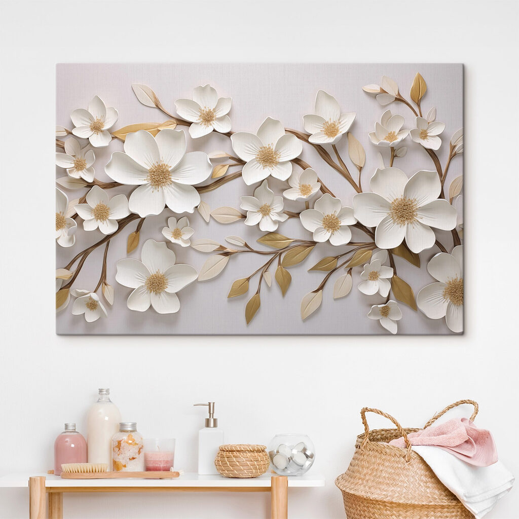 Elegant blossoms on a soft backdrop