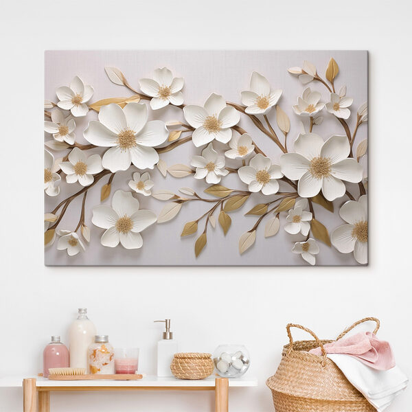 Elegant blossoms on a soft backdrop
