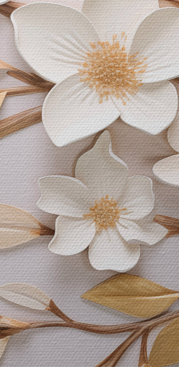 Elegant blossoms on a soft backdrop