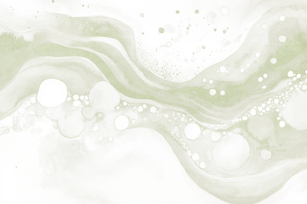 Weiße und grüne Farbe Weiße und grüne Farbe