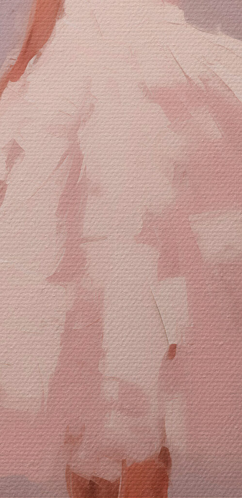 Painting of a woman in a white dress