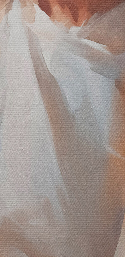 Painting of a man wearing a robe