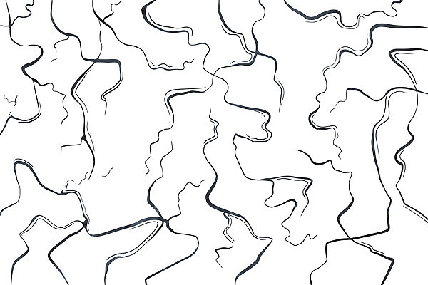 Schwarzes und weißes Bild von Linien w03436v2p 600x400 - Schwarzes und weißes Bild von Linien