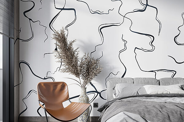 Schwarzes und weißes Bild von Linien w03436v2pib19r 600x400 - Schwarzes und weißes Bild von Linien