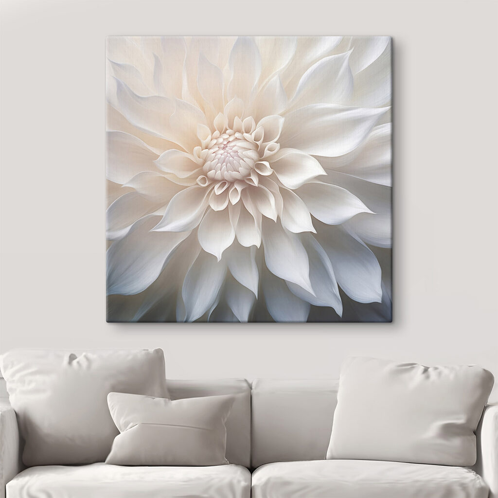 Serenity in floral elegance