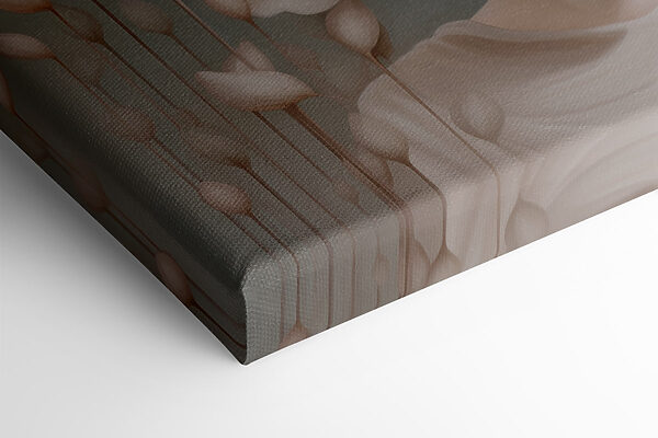 Woman with white flowers on her head