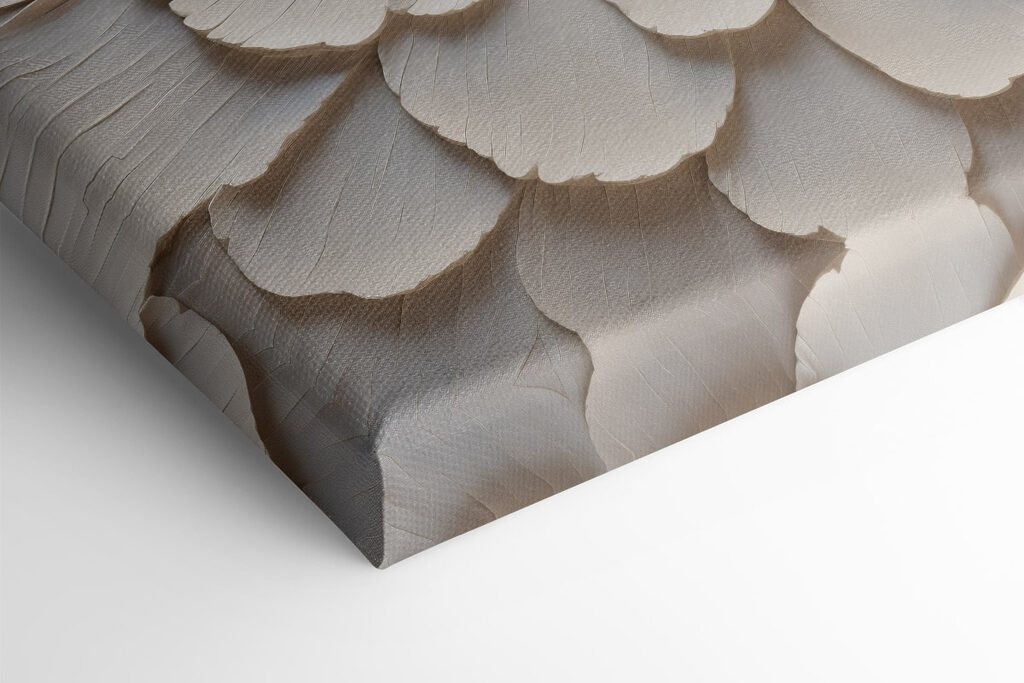 White flower with many petals