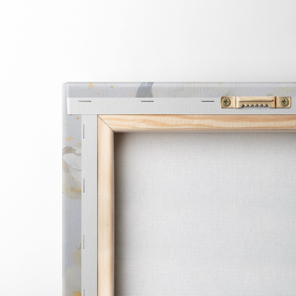 Painting of white flowers Painting of white flowers