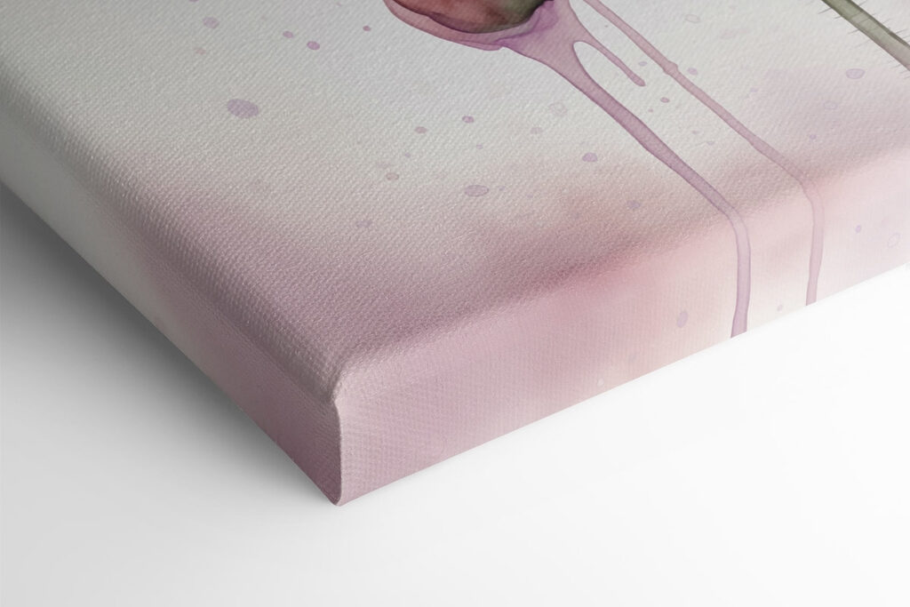 Watercolor painting of a flower Watercolor painting of a flower