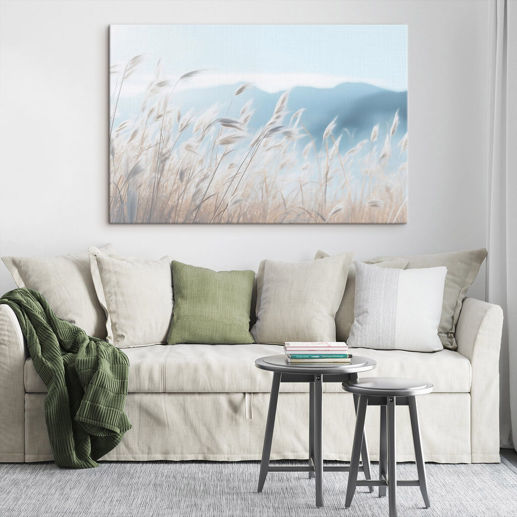 Gentle breezes through tall grass