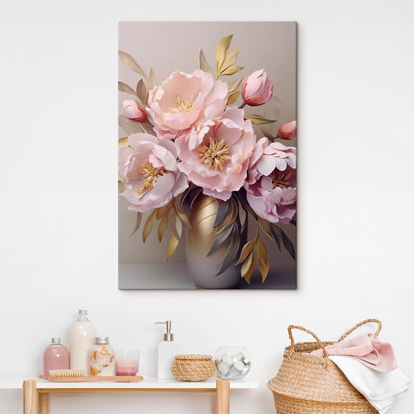 Strauß mit rosa Blumen Strauß mit rosa Blumen
