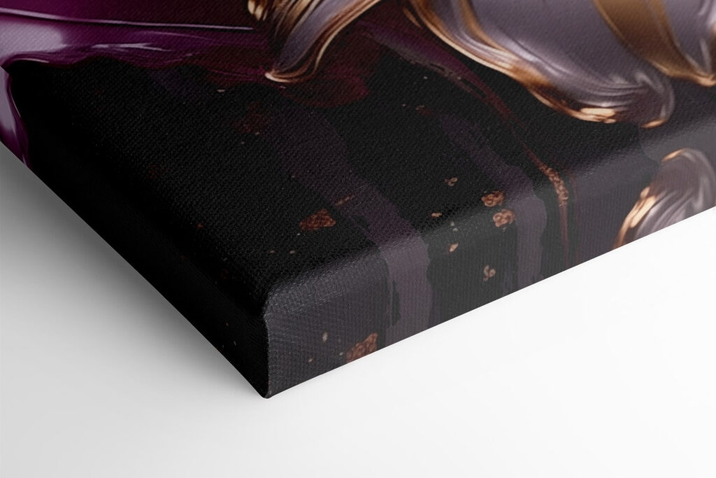 Beautiful flower with flowing petals