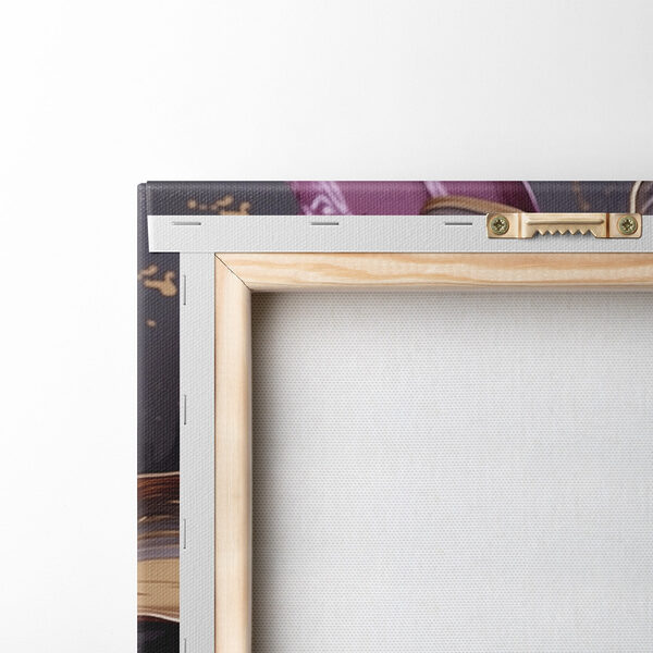 Beautiful flower with flowing petals