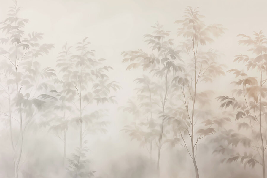 Bäume im Nebel