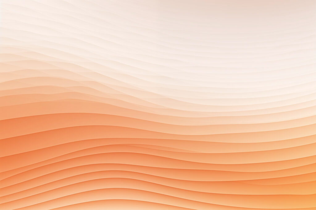 Weiße und orangefarbene Wellenlinien Weiße und orangefarbene Wellenlinien