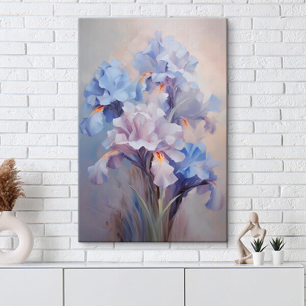 Wandbilder Malerei von Blumen auf einer Fläche (Artikelnummer: s43431) Wandbilder Wandbilder Malerei von Blumen auf einer Fläche (Artikelnummer: s43431)