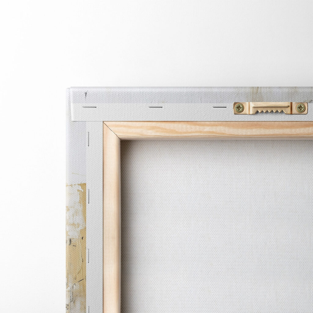 Painting of a white horse