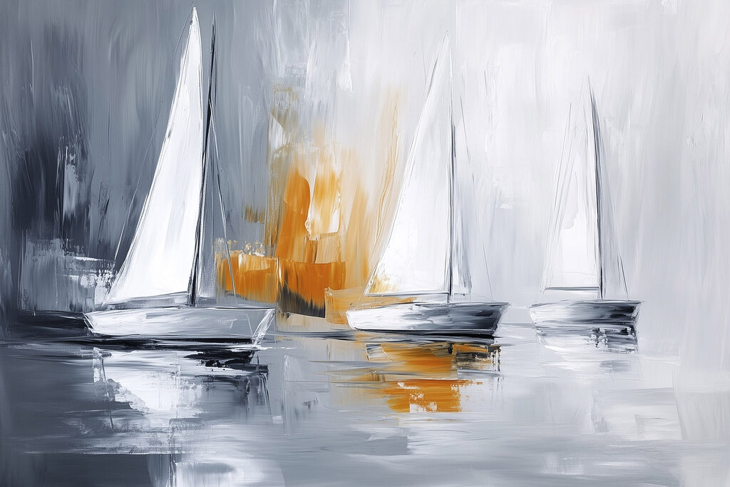 Group of boats on water