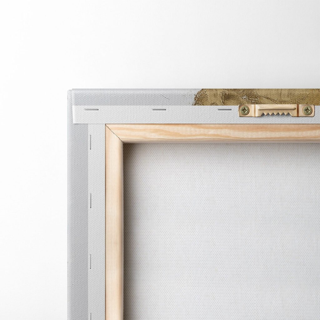 Painting of a woman with a blindfold Painting of a woman with a blindfold