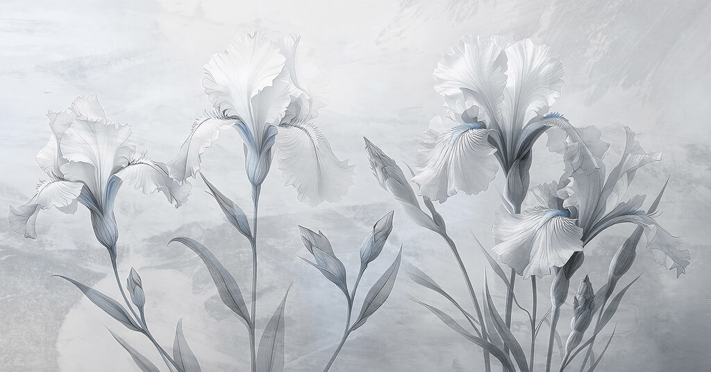 Delicate blooms in soft hues Delicate blooms in soft hues