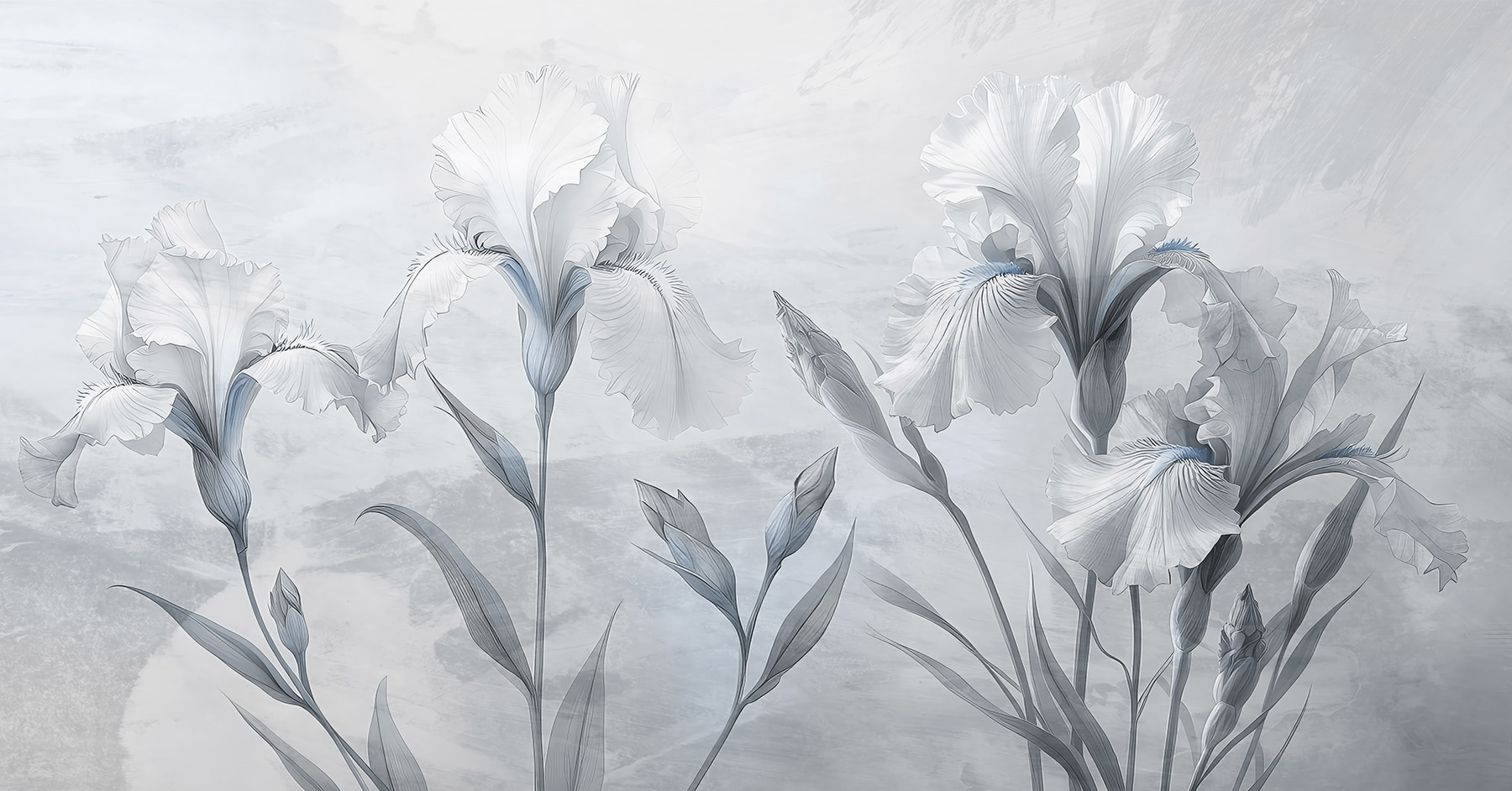 Delicate blooms in soft hues Delicate blooms in soft hues