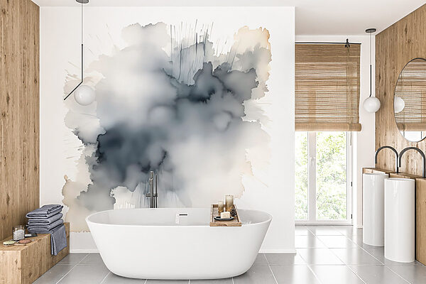Schwarze und weiße Wolke Schwarze und weiße Wolke