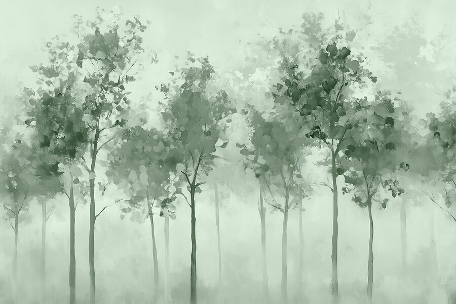 Baumgruppe im Nebel Baumgruppe im Nebel